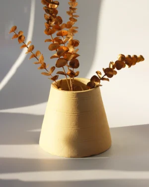 QUIRY LEMON FLOOR VASE