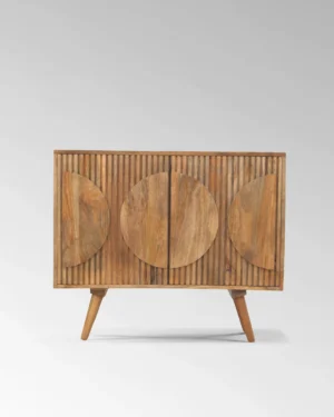 WOODEN CIRCLE ERA - TWO DOOR CABINET