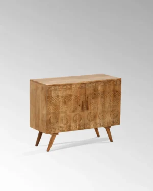 PATTERN TRAGEDY - TWO DOOR CABINET