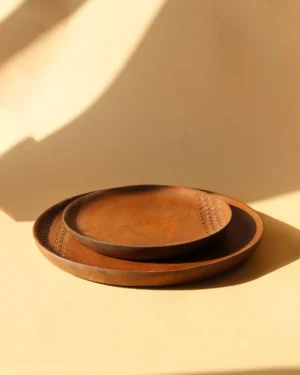 LEAFY CANOPY PLATES ( SET OF 2 )
