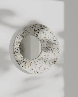 PATCHY MOON WALL MIRROR