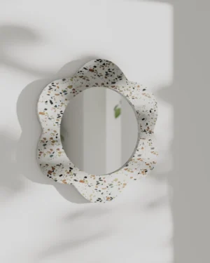 LILY FLOWER WALL MIRROR