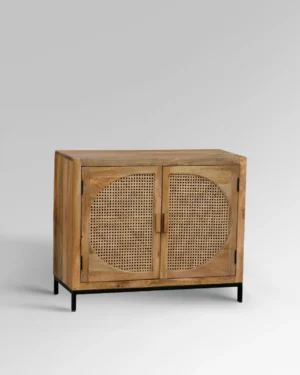 VINTAGE INLAY - TWO DOOR CABINET